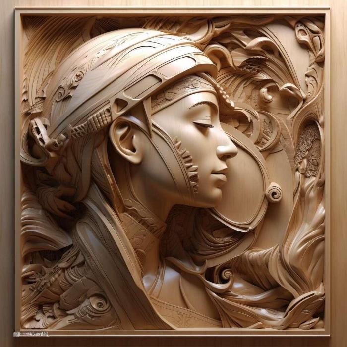 نموذج ثلاثي الأبعاد لآلة CNC 3D Art 